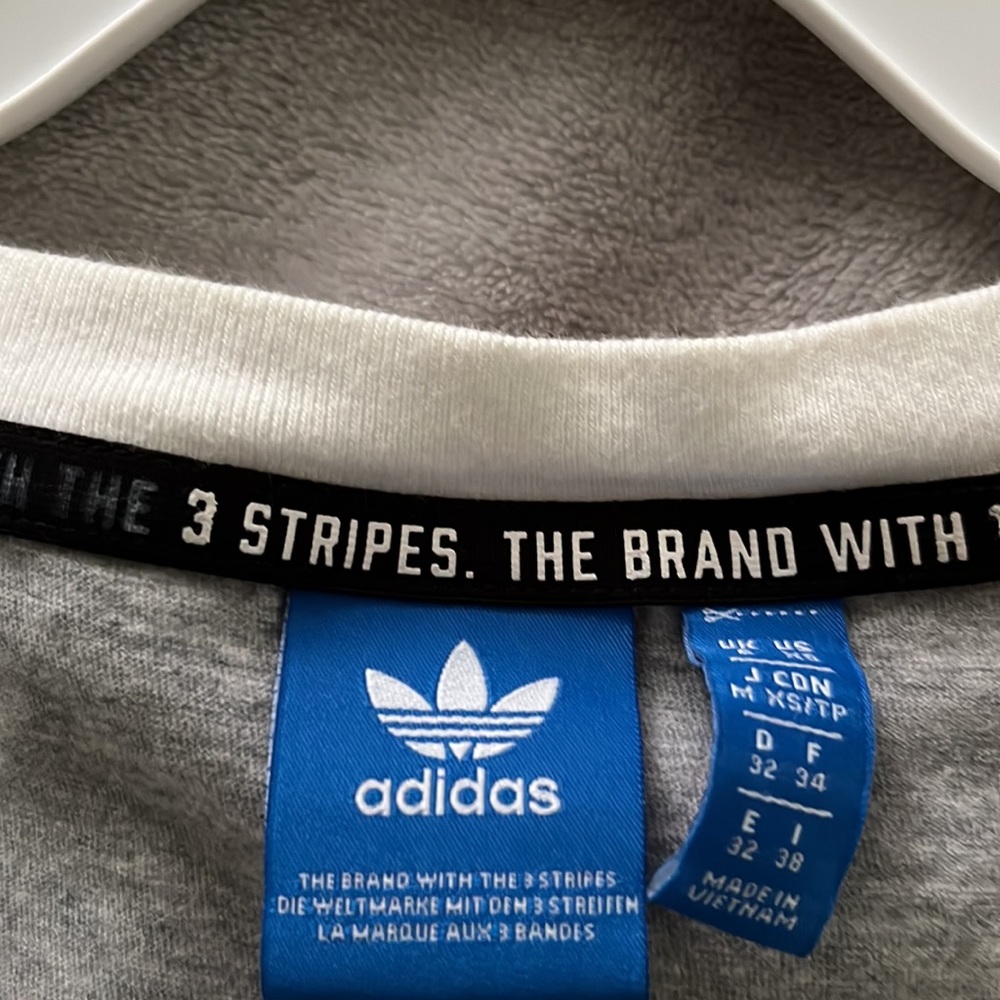 Gray Adidas Top - Picture 3 of 4